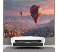 kaiyun Mongolfiere colorate nella valle della Cappadocia Arazzo Da Parete Arazzi Da Appendere Alla Parete Camera Da Letto Decorazioni Per La Casa 130cmx150cm
