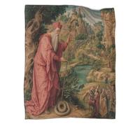 kaiyun Mosè che Regge un Bastone con un Serpente Avvolto Blanket Sofa Throw 3D Impreso Es Suave Y Cómodo Al Tacto,adecuado Para Que Toda La Familia Se Mantenga Abrigada 80x90inch(200x230cm)