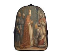 kaiyun Murale medievale di un cavaliere Sacchetti Di Scuola,Borsa Da Scuola Asilo, Ragazzi Per La Scuola Per Ragazze,Zaino Da Viaggio Alla Moda 16 inch