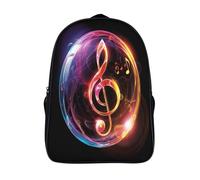 kaiyun Notazione musicale Sacchetti Di Scuola,Borsa Da Scuola Asilo,Strumento Ragazzi Per La Scuola Per Ragazze,Zaino Da Viaggio Alla Moda 16 inch