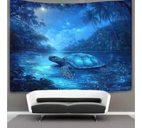 kaiyun Oceano tropicale Arazzo Appendere Alla Parete,Beautiful Tartaruga marina Arte Murale Estetico Per La Decorazione Della Casa,per Soggiorno,camera Da Letto,70cmx100cm