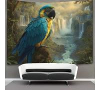 kaiyun Pappagallo, Cascate dell'Iguazú Arazzo Appendere Alla Parete, Arte Murale Estetico Per La Decorazione Della Casa,per Soggiorno,camera Da Letto,70cmx100cm