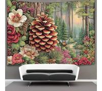 kaiyun Pigne dipinte Arazzo Per Camera Da Letto Estetico, Da Appendere Alla Parete Per La Decorazione Della Casa 100cmx150cm