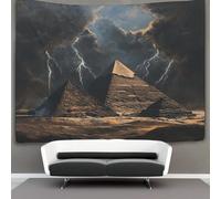 kaiyun Piramide Arazzo Per Camera Da Letto Estetico,Tuoni e fulmini Da Appendere Alla Parete Per La Decorazione Della Casa 70cmx100cm