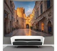 kaiyun Porta di Pile a Dubrovnik, un edificio medievale Parete Arazzo Da Parete Con Arte Murale Decorazioni Per La Casa Per Il Dormitorio Della Camera Da Letto (,180cmx230cm)