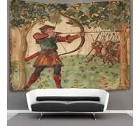 kaiyun Robin Hood Arcierey- Arazzo Da Parete Con Arte,decorazione Da Parete Per AppArteamento,casa,soggiorno,dormitorio 150cmx200cm