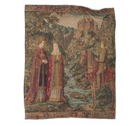 kaiyun Schizzi di figure del tardo Medioevo Coperta Da Campeggio Esterna Stampata Calda,morbida E Traspirante Copriletto Per Camera Da Letto Quattro Stagioni 80x90inch(200x230cm)