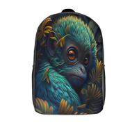 kaiyun Scimmia esotica Sacchetti Di Scuola,Borsa Da Scuola Asilo,Arte digitale fantasy Ragazzi Per La Scuola Per Ragazze,Zaino Da Viaggio Alla Moda 17inch