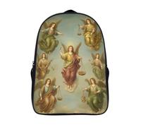 kaiyun Sette angeli Sacchetti Di Scuola,Borsa Da Scuola Asilo,Brucia incenso in equilibrio Ragazzi Per La Scuola Per Ragazze,Zaino Da Viaggio Alla Moda 16 inch
