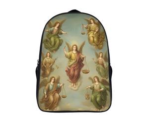 kaiyun Sette angeli Sacchetti Di Scuola,Borsa Da Scuola Asilo,Brucia incenso in equilibrio Ragazzi Per La Scuola Per Ragazze,Zaino Da Viaggio Alla Moda 16 inch