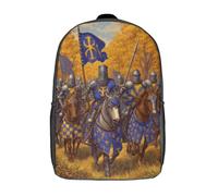kaiyun Stile di disegno del cavaliere medievale Zainetto Per Scuola Sport E Viaggi Adolescenti Borsa Da Scuola Leggero Sacchetti 17inch