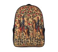 kaiyun Stile Medievalee Zaino Scuola Bambino Bambina Zainetto Grande Per Bambini Cavaliere Sacchetti Di Scuola Casual Leggero 16 inch