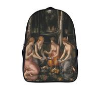 kaiyun Stile rinascimentale Zaino Bambina Scuola Fate nella mitologia greca Elementare Zainetto Asilo Bambino Zaini Scuole Media Zainetti Ragazzi Ragazza 16 inch