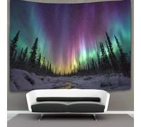 kaiyun Stunning Aurora boreale Borealis Spectacles in The Northern Hemisphere Tapestry Wall Hanging - Bedspread,Blanket Throw Tapestries for Living Room,Home Decor 180cmx230cm