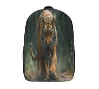 kaiyun Tigre Zaino Scuola Bambino Bambina Zainetto Grande Per Bambini Animalee selvaticoi Sacchetti Di Scuola Casual Leggero 17inch