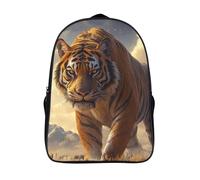 kaiyun Tigre Zaino Scuola Bambino Bambina Zainetto Grande Per Bambini On The Savana Sacchetti Di Scuola Casual Leggero 16 inch