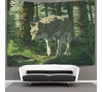 kaiyun TimberLupi Arazzo Estetica Camera Da Letto - Arazzo Da Parete Indie Decorazione Della Stanza Arazzi Arazzo Fumetti Appeso A Parete, Arte Da Parete 100cmx150cm