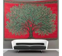 kaiyun Un grande albero nel Medioevo Arazzo Per Camera Da Letto Estetico, Da Appendere Alla Parete Per La Decorazione Della Casa 70cmx100cm