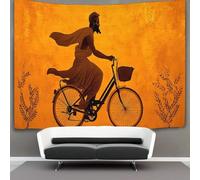 kaiyun Un uomo a cavallo nello stile della pittura greca antica Arazzo Appendere Alla Parete, Arte Murale Estetico Per La Decorazione Della Casa,per Soggiorno,camera Da Letto,70cmx100cm