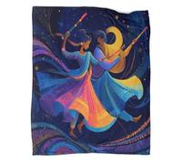 kaiyun Un uomo e una donna danzano con grazia - Coperta Calda E Versatile Per Divani, Trapunta Da Viaggio Morbida E Accogliente,80x90inch(200x230cm)