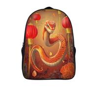 kaiyun Una gran serpiente enroscada-Colorido Borsa Da Scuola Ragazzi Zaini Ragazze Elementare Zainetto Bambino Gita Zaino Leggero 16 inch