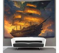 kaiyun Vela Parete Arazzo Da Parete Con Artee Murale Decorazioni Per La Casa Per Il Dormitorio Della Camera Da Letto (Crepuscolo,70cmx100cm)