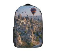 kaiyun Viste Panoramiche della Cappadocia, Turchia Sacchetti Di Scuola,Borsa Da Scuola Asilo, Ragazzi Per La Scuola Per Ragazze,Zaino Da Viaggio Alla Moda 17inch