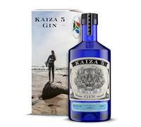 KAIZA 5 BLUE GIN - 0,7 l - 43% | Gin dall'Africa del Sud/Città del Capo | Floreale, fruttato, fresco | SURFER