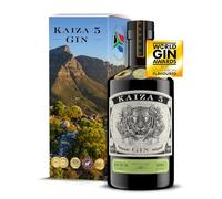 KAIZA 5 GIN - 0,5 l - 43% | Il pluripremiato gin premium del Sudafrica/Città del Capo | Occhi di tigre brillanti | Fresco, morbido ed esotico con ribes nero e pompelmo | TABLE MOUNTAIN