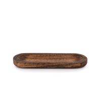 Kaizen Casa Recipiente di Cenere di Legno Antico di incenso | Porta incenso Ovale da 12 "x3 3/4 Pollici per aromaterapia
