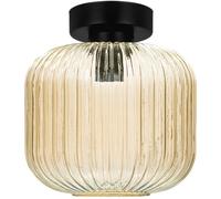 Kaja Clark lampada da soffitto 1x15 W nero-ambra K-5652