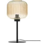 Kaja Clark lampada da tavolo 1x15 W nero-ambra K-5656