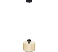 Kaja Clark lampada sospesa 1x15 W nero-ambra K-5650