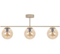 Kaja Felix lampada da soffitto 3x10 W ambra-beige K-5782