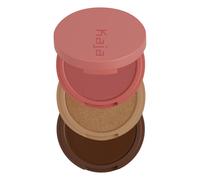 Kaja Play Bento Blush, Illuminante e Bronzer per il Viso, 02 Cloud Latte