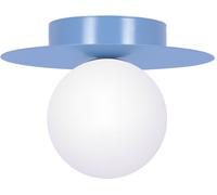 Kaja Robin lampada da soffitto 1x10 W bianco-blu K-5447