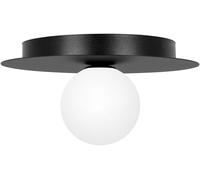 Kaja Robin lampada da soffitto 1x10 W bianco-nero K-5438
