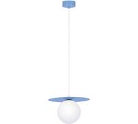 Kaja Robin lampada sospesa 1x10 W bianco-blu K-5445