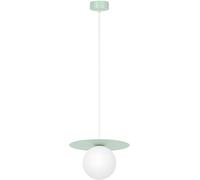 Kaja Robin lampada sospesa 1x60 W bianco-menta K-5450
