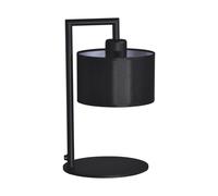 Kaja Simone Black lampada da tavolo 1x60 W nero K-4322
