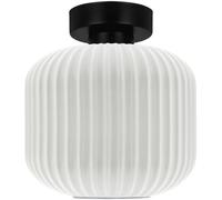 Kaja Sparta lampada da soffitto 1x15 W bianco-nero K-5642
