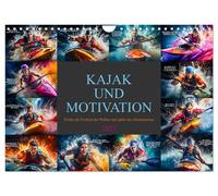 Kajak und Motivation (Wandkalender 2027 DIN A4 quer), CALVENDO Monatskalender