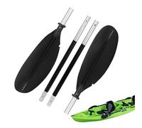 Kajakpaddel - Paddel da kayak regolabile | Doppia pagaia per lago e bordo, doppia lama in lega di alluminio, strumento di canottaggio rimovibile per sport acquatici, tour, adolescenti