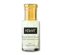 Kajal Olio profumato Kismet Royal Musk, olio profumato senza alcool per uomo e donna, adatto per l'uso quotidiano e occasioni speciali, 6 ml.