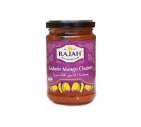 Kajal Rajah Kashmir Mango Chutney (6 x 340 g), ciotola naturale indiana, ideale per curry, formaggio, grigliato e più senza glutine