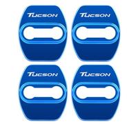 KAJAME 4 Pezzi Copertura della Serratura della Portiera Dell'auto Compatibile con per Hyundai Tucson Inossidabile Coperture Serratura Accessori,A