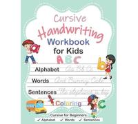 Kajetan B Jenkins Cursive Handwriting Workbook for Kids (Tascabile)