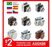 KAK 20 pezzi Serratura per camper Serratura a spinta per camper Auto RV Yacht Serrature a spinta Mobili Armadietto Serratura per porta Hardware Serratura per cassetto di sicurezza per bambini