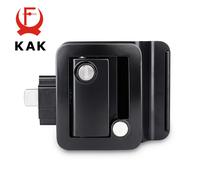 KAK RV Trailer Camper Maniglia per serratura per porta d'ingresso Sostituzione serratura per porta RV di sicurezza in lega di zinco con catenaccio Maniglia per porta chiave per computer