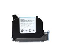 KAKAK Cartuccia a getto d'inchiostro solvente non crittografata da 12,7 mm for stampante a getto d'inchiostro for codifica della data delle confezioni di bevande per testo codice(Black)